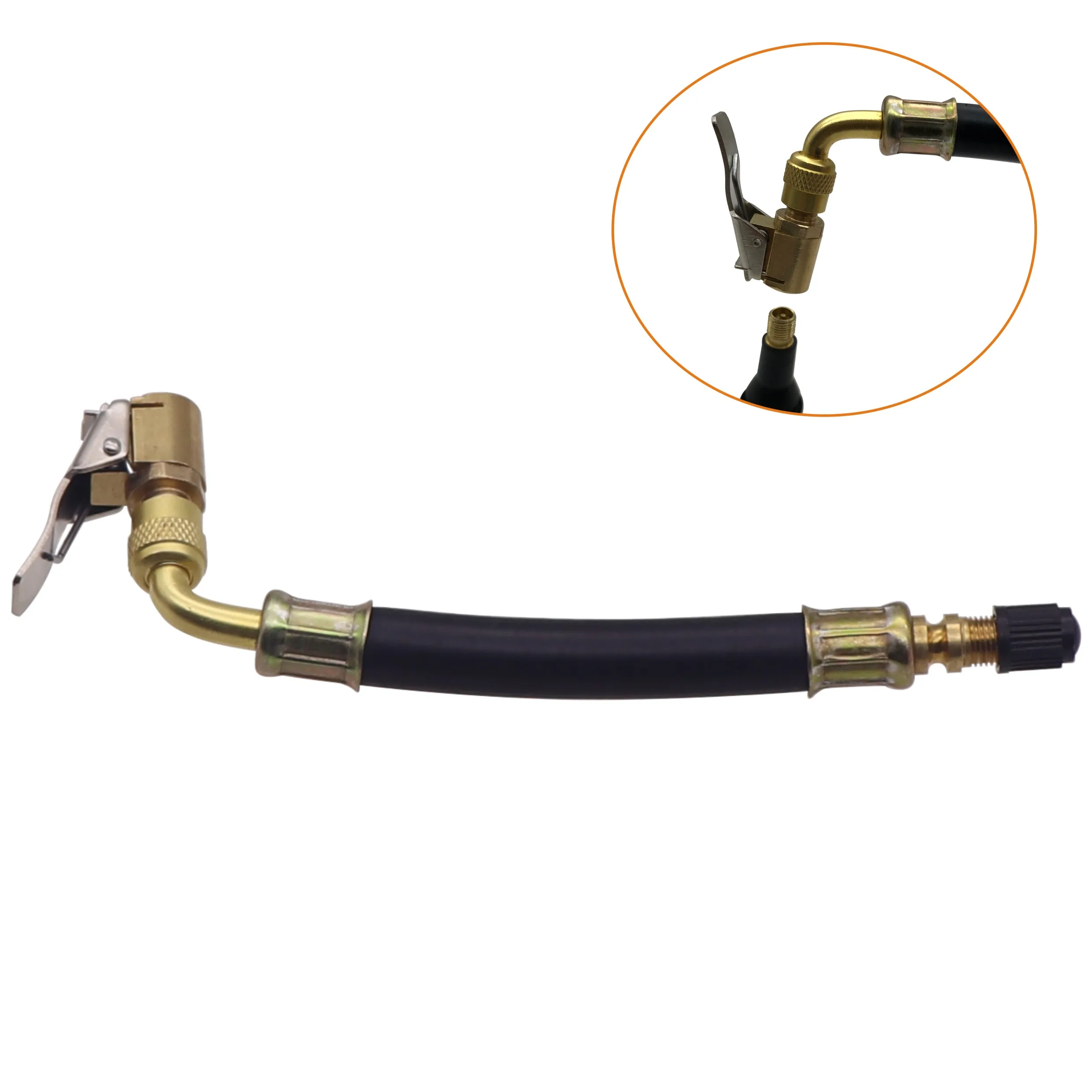 Flexible Hose Braided - Herramientas Útiles para Inflar Neumáticos, Extensión