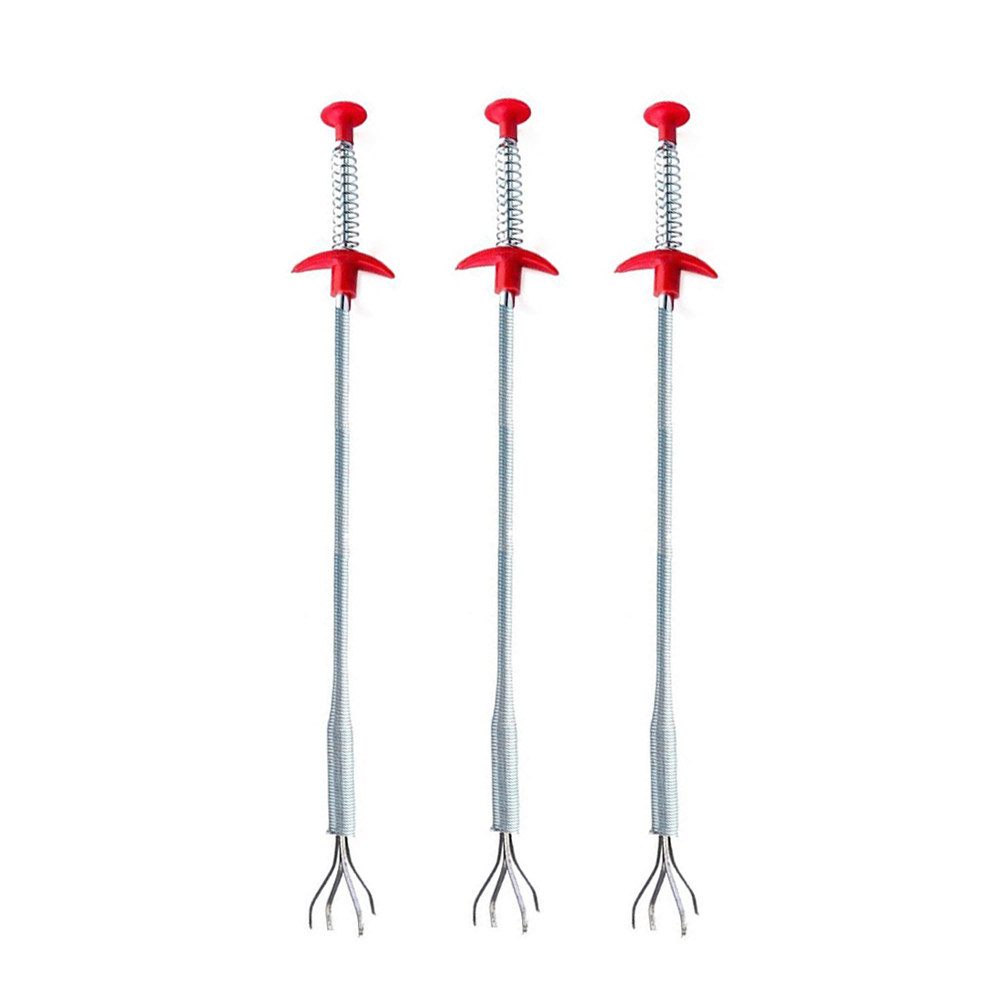Drain Snake Flexible - 4 piezas de herramienta de dragado